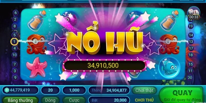 Ưu điểm của tựa game nổ hũ 33win