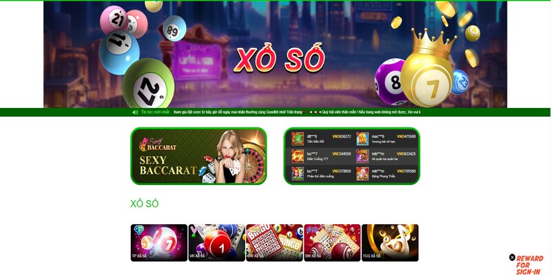 Các nhà phát hành game xổ số tại 33win